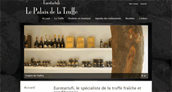 Desktop Screenshot of eurotartufi.com